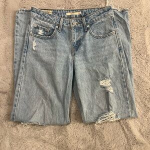 Levi's Light Blue Straight Leg Jeans